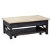Heatherbrook - Lift Top Cocktail Table - Charcoal & Ash – Cocktail Tables by Liberty Furniture at Furniture Wholesale Plus , Nashville furniture store