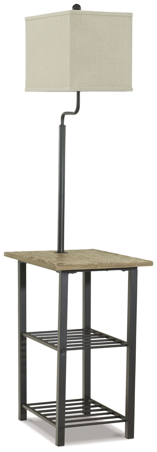 Shianne - Black - Metal Tray Lamp - Premium Floor Lamps from Signature Design by Ashley® - Just $138! Shop now at Furniture Wholesale Plus  We are the best furniture store in Nashville, Hendersonville, Goodlettsville, Madison, Antioch, Mount Juliet, Lebanon, Gallatin, Springfield, Murfreesboro, Franklin, Brentwood