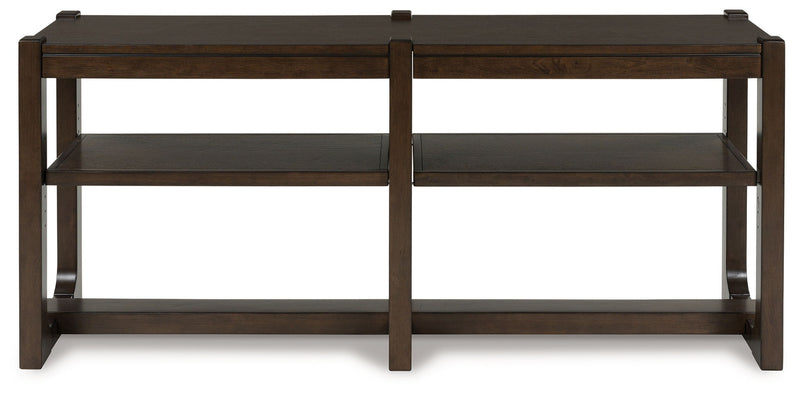 Breckington - Sofa Table - Dark Brown – Sofa Tables by Signature Design by Ashley® at Furniture Wholesale Plus , Nashville furniture store