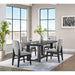 Portland - Rectangular Dining Room Set – 5 Piece Dining Room Sets by Elements International at Furniture Wholesale Plus , Nashville furniture store