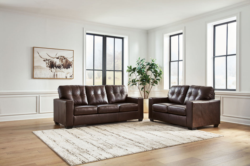 Santorine - Living Room Set – Stationary Chair & Ottoman by Signature Design by Ashley® at Furniture Wholesale Plus , Nashville furniture store