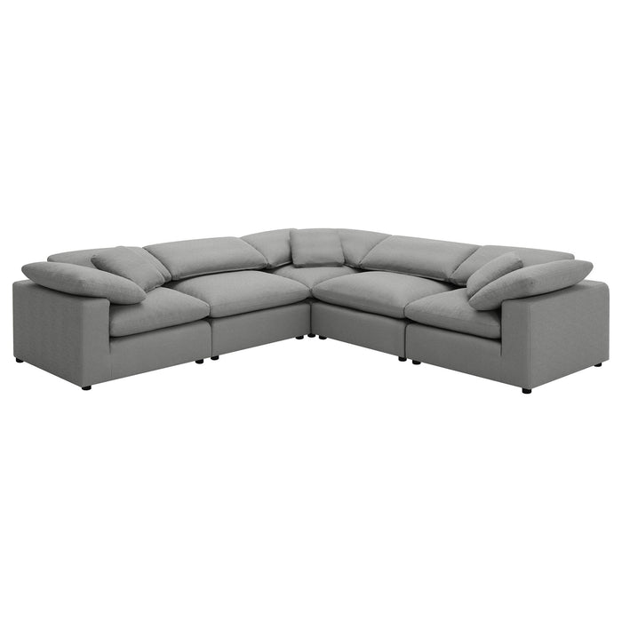 Raleigh - Boucle Upholstered Modular Sectional - Premium Stationary Sectionals from Coaster Fine Furniture - Just $3259! Shop now at Furniture Wholesale Plus  We are the best furniture store in Nashville, Hendersonville, Goodlettsville, Madison, Antioch, Mount Juliet, Lebanon, Gallatin, Springfield, Murfreesboro, Franklin, Brentwood