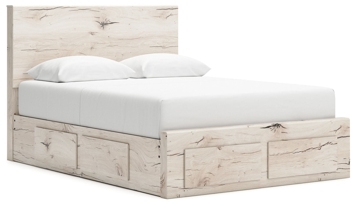 Lawroy - Panel Bed With Storage – Storage Beds by Signature Design by Ashley® at Furniture Wholesale Plus , Nashville furniture store
