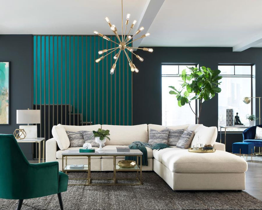 Serene - Upholstered Modular Sectional Sofa - Premium Stationary Sectionals from CoasterEssence - Just $2309! Shop now at Furniture Wholesale Plus  We are the best furniture store in Nashville, Hendersonville, Goodlettsville, Madison, Antioch, Mount Juliet, Lebanon, Gallatin, Springfield, Murfreesboro, Franklin, Brentwood