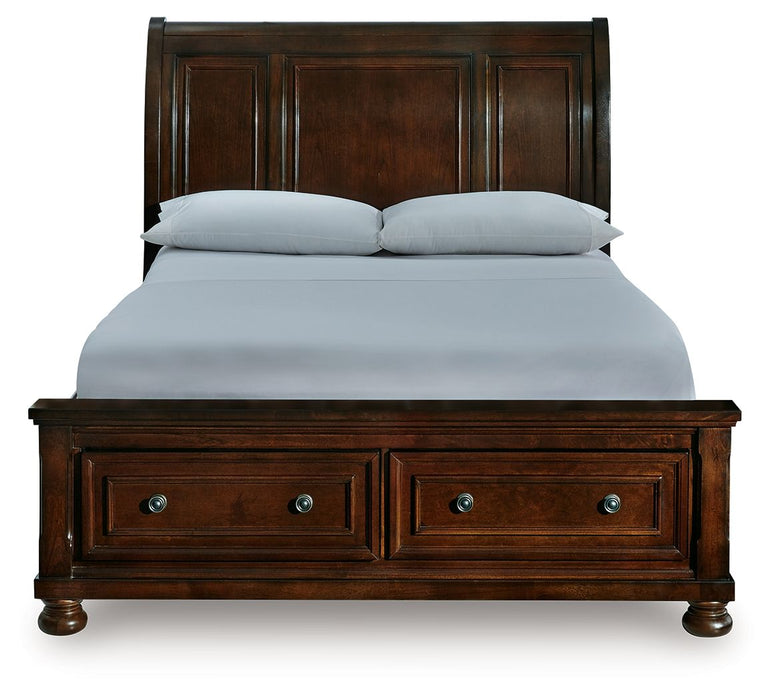 Porter - Sleigh Storage Bed – Storage Beds by Millennium® by Ashley at Furniture Wholesale Plus , Nashville furniture store