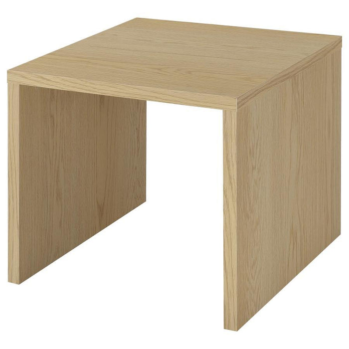 Canoga - Engineered Wood Accent Side End Table - Light Oak – End Tables by Coaster Fine Furniture at Furniture Wholesale Plus , Nashville furniture store