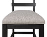 Guthrie - Counter Height Chair (Set of 2) - Charcoal & Gray – Chair Sets by Crown Mark at Furniture Wholesale Plus , Nashville furniture store