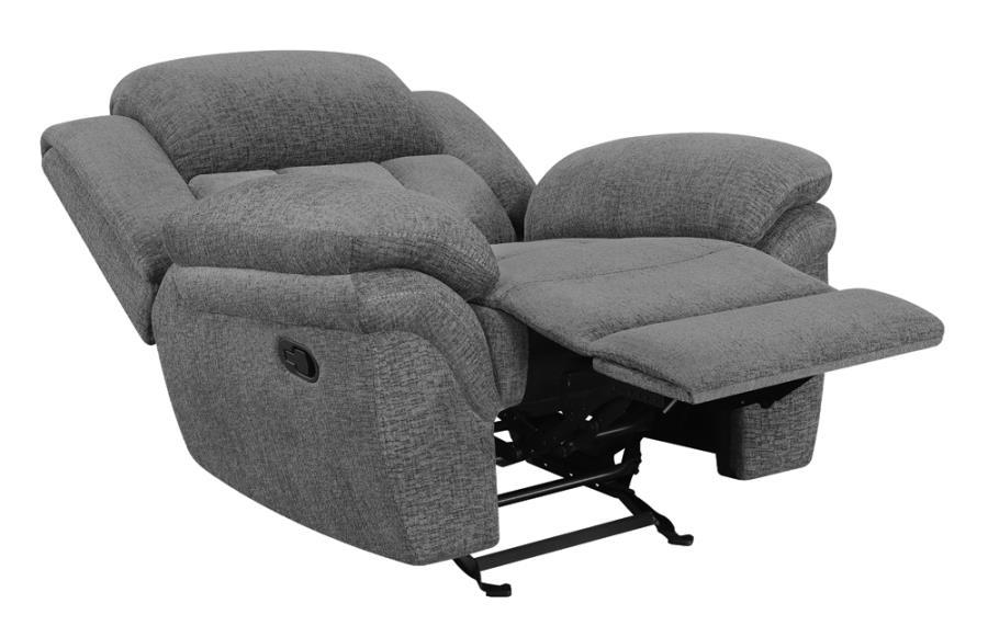 Bahrain - Upholstered Glider Recliner - Premium Glider Chairs from CoasterEssence - Just $639! Shop now at Furniture Wholesale Plus  We are the best furniture store in Nashville, Hendersonville, Goodlettsville, Madison, Antioch, Mount Juliet, Lebanon, Gallatin, Springfield, Murfreesboro, Franklin, Brentwood