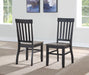 Raven - Noir Side Chair (Set of 2) - Dark Brown – Chair Sets by Steve Silver Furniture at Furniture Wholesale Plus , Nashville furniture store