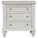 Sandy Beach - 3-drawer Nightstand – Accent Nightstands by CoasterEssence at Furniture Wholesale Plus , Nashville furniture store