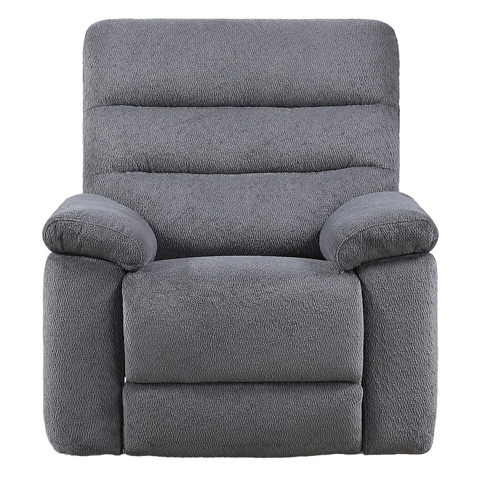 Cozy - Manual Recliner - Gray – Reclining Chairs by Steve Silver Furniture at Furniture Wholesale Plus , Nashville furniture store