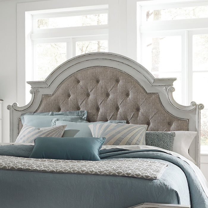 Magnolia Manor - Upholstered Panel Headboard – Upholstered Headboards by Liberty Furniture at Furniture Wholesale Plus , Nashville furniture store