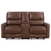 Greenfield - Upholstered Power Reclining Loveseat – Reclining Loveseats by Coaster Fine Furniture at Furniture Wholesale Plus , Nashville furniture store