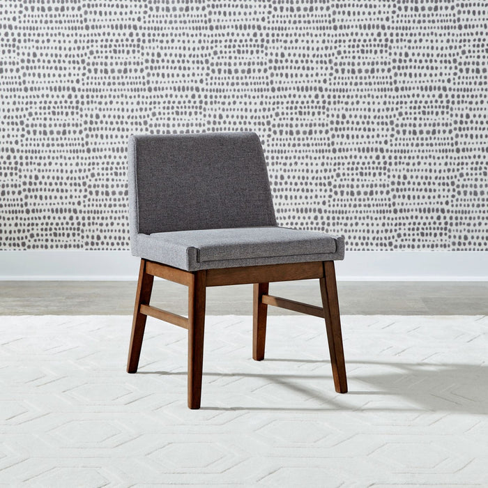 Space Savers - Upholstered Side Chair - Walnut – Side Chairs by Liberty Furniture at Furniture Wholesale Plus , Nashville furniture store