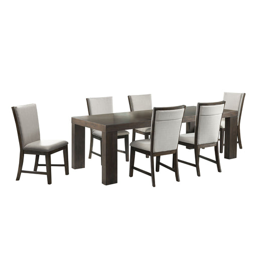 Grady - Dining Set – 7 Piece Dining Room Sets by Elements International at Furniture Wholesale Plus , Nashville furniture store