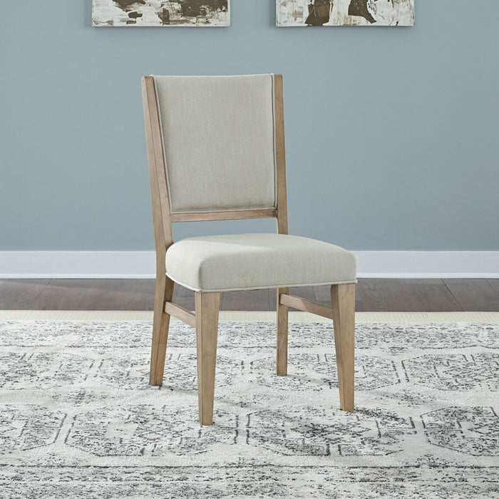 Brentwood - Upholstered Side Chair - Sandstone – Side Chairs by Liberty Furniture at Furniture Wholesale Plus , Nashville furniture store