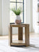 Flangren - Round End Table - Light Brown – End Tables by Signature Design by Ashley® at Furniture Wholesale Plus , Nashville furniture store