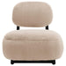 Duffie - Upholstered Armless Accent Chair - Camel - Premium Armless Chairs from CoasterEveryday - Just $359! Shop now at Furniture Wholesale Plus  We are the best furniture store in Nashville, Hendersonville, Goodlettsville, Madison, Antioch, Mount Juliet, Lebanon, Gallatin, Springfield, Murfreesboro, Franklin, Brentwood