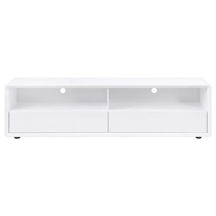 Ellice - TV Stand Media Console - White - Premium TV Stands from Coaster Fine Furniture - Just $429! Shop now at Furniture Wholesale Plus  We are the best furniture store in Nashville, Hendersonville, Goodlettsville, Madison, Antioch, Mount Juliet, Lebanon, Gallatin, Springfield, Murfreesboro, Franklin, Brentwood