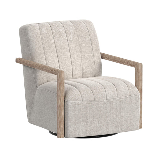 Blaze - Swivel Chair - Laurence Cream – Swivel Chairs by Elements International at Furniture Wholesale Plus , Nashville furniture store