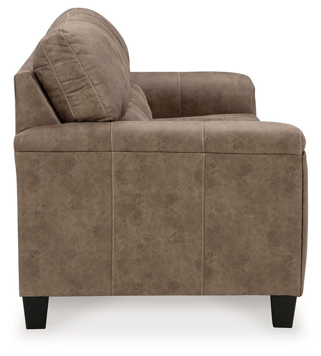 Navi - 3 Pc. - Sofa, Loveseat, Rocker Recliner - Fossil – 3 Piece Living Room Sets by Signature Design by Ashley® at Furniture Wholesale Plus , Nashville furniture store