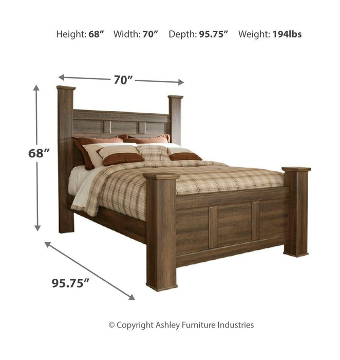 Juararo - Poster Bed – Poster Beds by Signature Design by Ashley® at Furniture Wholesale Plus , Nashville furniture store