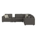 Options One - Living Room Set Sectional – 2 Piece Living Room Sets by Elements International at Furniture Wholesale Plus , Nashville furniture store