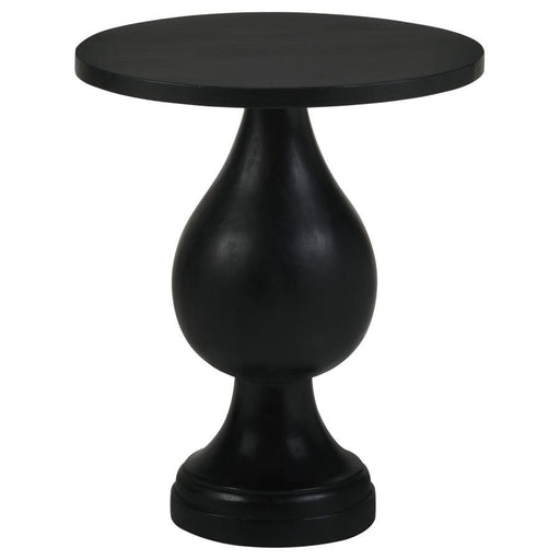Dianella - Round Pedestal Base Accent Side Table – Side Tables by CoasterEssence at Furniture Wholesale Plus , Nashville furniture store