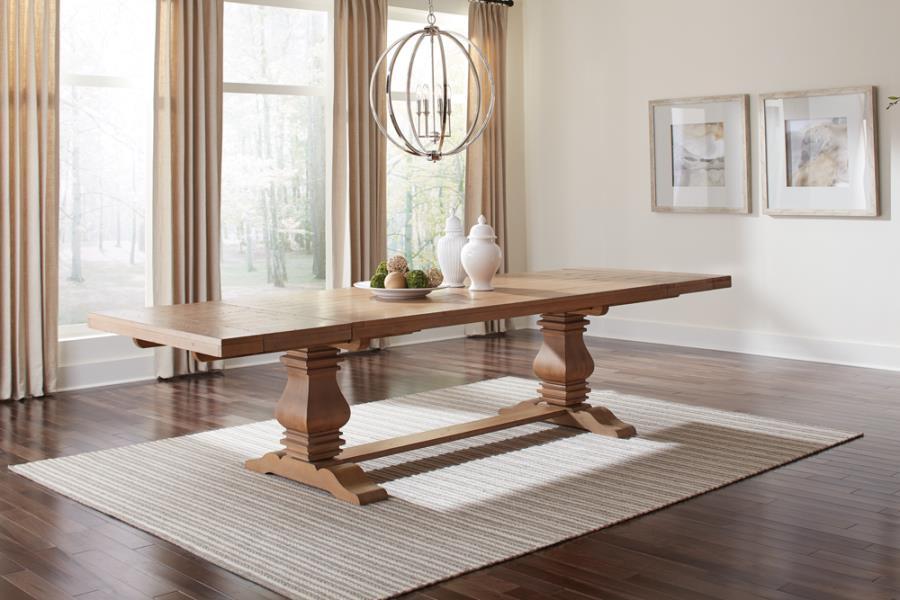 Florence - Extension Dining Table – Dining Tables with Extensions by Coaster Fine Furniture at Furniture Wholesale Plus , Nashville furniture store