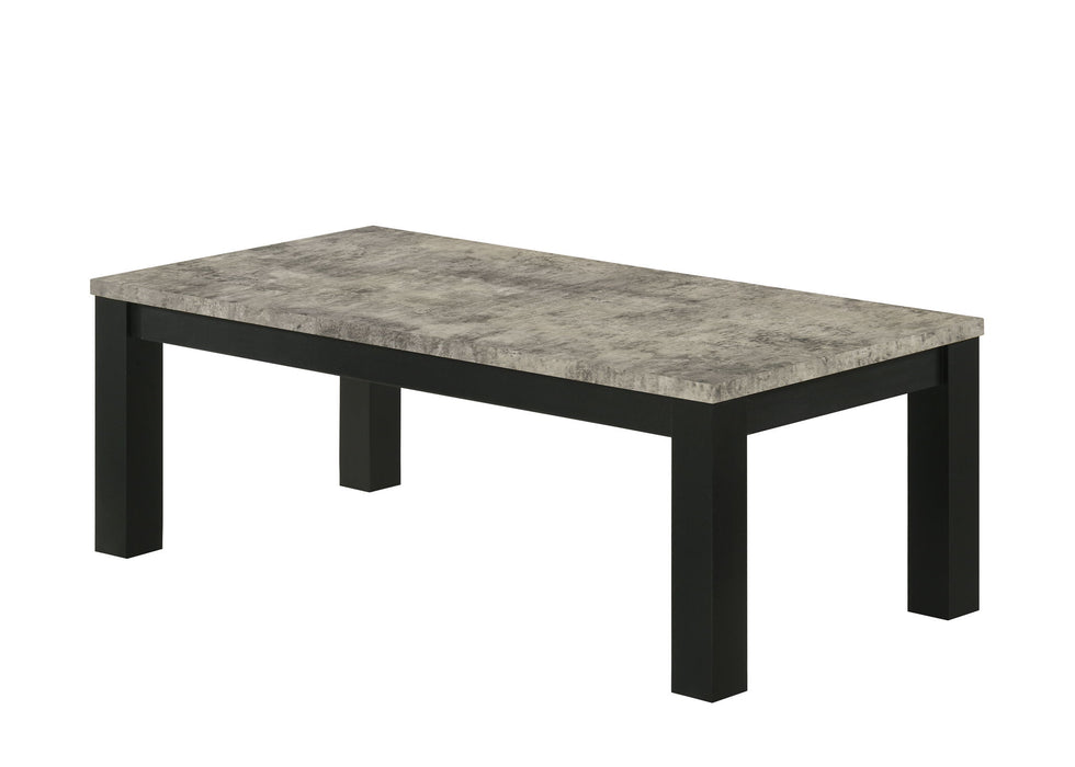 Theo - 3 Piece Cocktail Set - Concrete / Black – Table Sets by Crown Mark at Furniture Wholesale Plus , Nashville furniture store