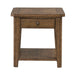 Carolina Park - End Table - Amber Brown – End Tables by Liberty Furniture at Furniture Wholesale Plus , Nashville furniture store