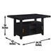 Yves - Dining Table - Black – Dining Tables by Steve Silver Furniture at Furniture Wholesale Plus , Nashville furniture store