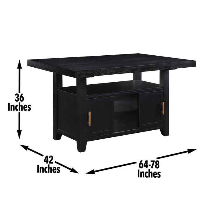 Yves - Counter Height Dining Room Set – 5 Piece Dining Room Sets by Steve Silver Furniture at Furniture Wholesale Plus , Nashville furniture store