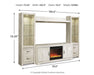 Bellaby - Entertainment Center – Entertainment Centers by Signature Design by Ashley® at Furniture Wholesale Plus , Nashville furniture store