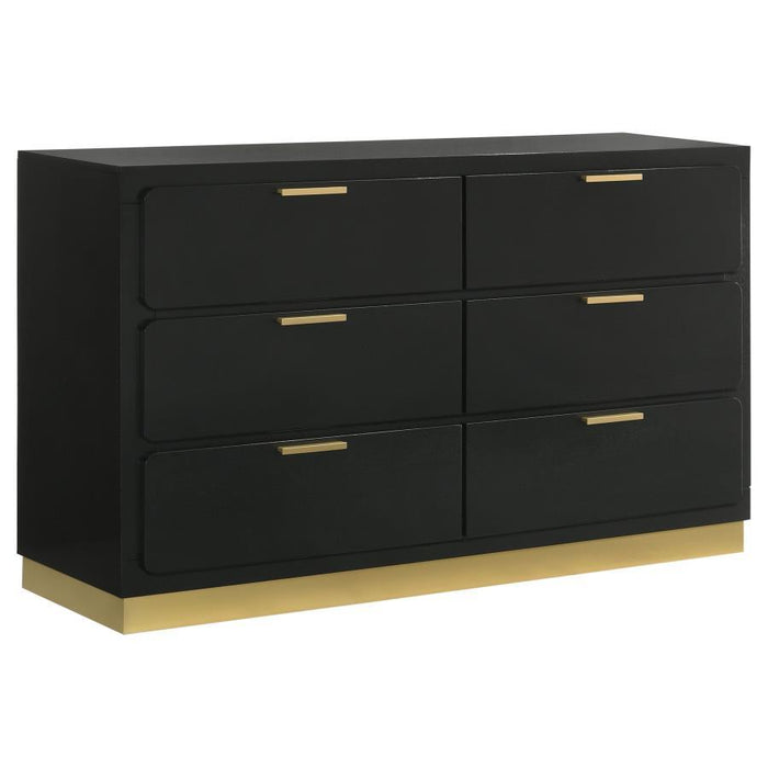 Caraway - 6-Drawer Dresser – Dressers by Coaster Fine Furniture at Furniture Wholesale Plus , Nashville furniture store