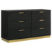 Caraway - 6-Drawer Dresser – Dressers by Coaster Fine Furniture at Furniture Wholesale Plus , Nashville furniture store