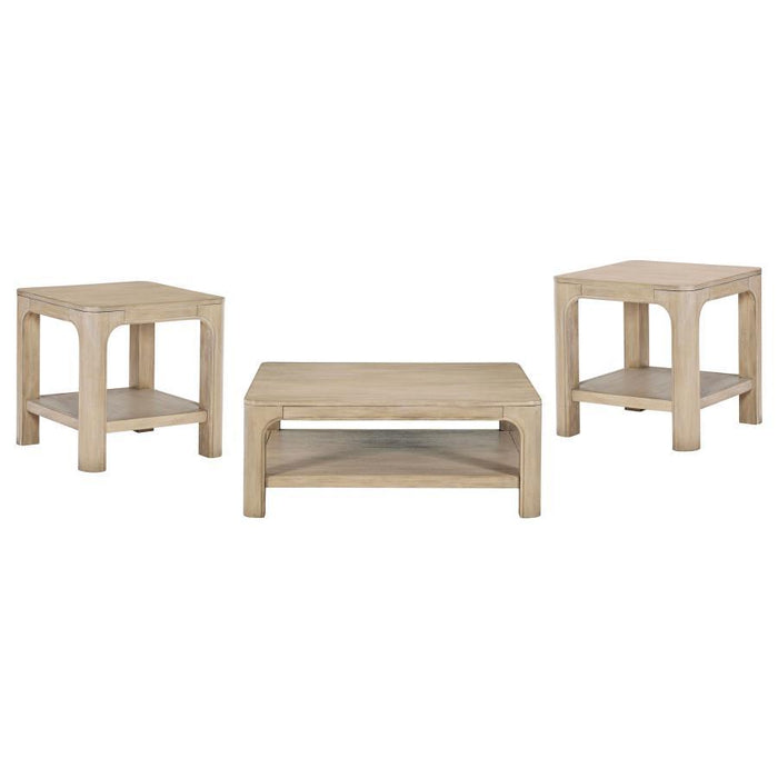 Solano - Square Coffee Table Set – Table Sets by Coaster Fine Furniture at Furniture Wholesale Plus , Nashville furniture store