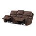 Atlantis - Power Motion Sofa With Power Motion Head Recliner - Heritage Brown – Reclining Sofas by Elements International at Furniture Wholesale Plus , Nashville furniture store