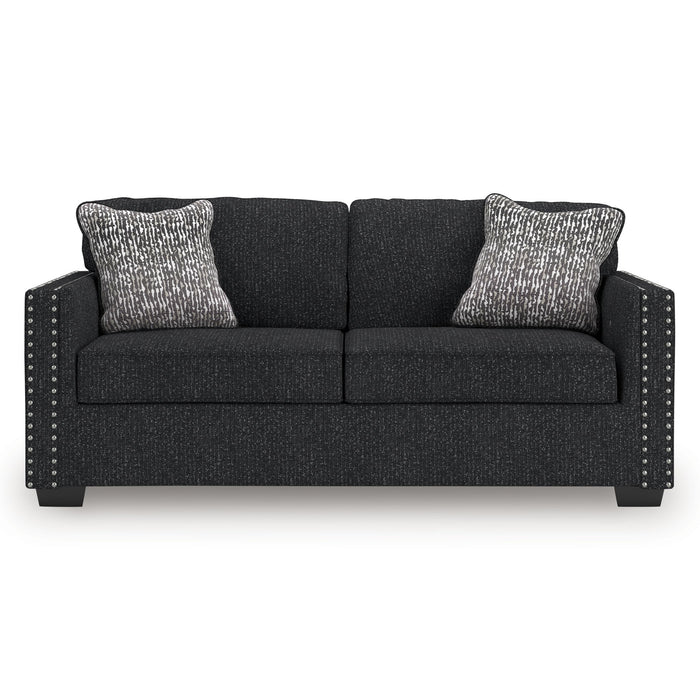 Jasmine Peaks - Sofa - Coal – Stationary Sofas by Benchcraft® at Furniture Wholesale Plus , Nashville furniture store