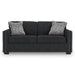 Jasmine Peaks - Sofa - Coal – Stationary Sofas by Benchcraft® at Furniture Wholesale Plus , Nashville furniture store