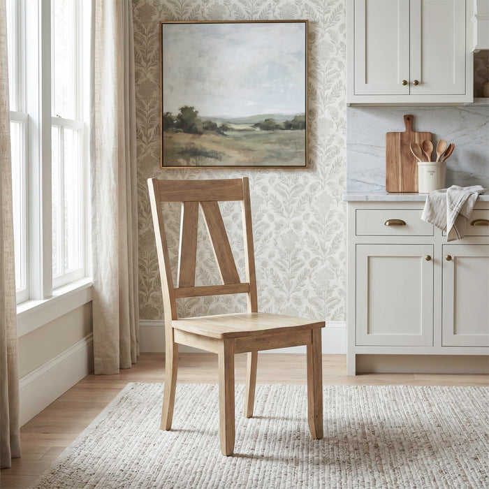 Lindsey Farm - Splat Back Side Chair (RTA) – Side Chairs by Liberty Furniture at Furniture Wholesale Plus , Nashville furniture store