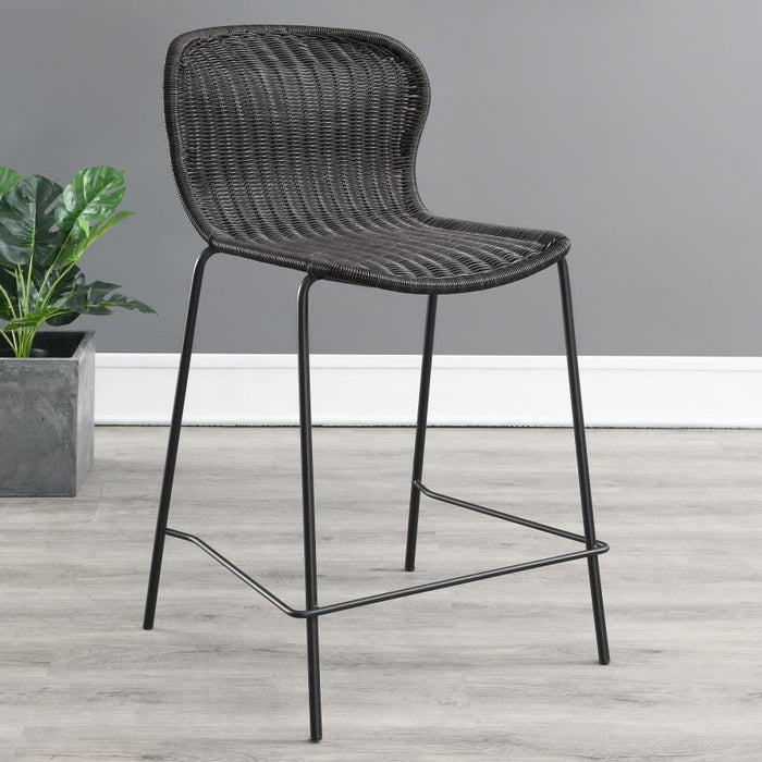 Mckinley - Faux Rattan Metal Chair (Set of 2) - Premium Stool Sets from CoasterEssence - Just $449! Shop now at Furniture Wholesale Plus  We are the best furniture store in Nashville, Hendersonville, Goodlettsville, Madison, Antioch, Mount Juliet, Lebanon, Gallatin, Springfield, Murfreesboro, Franklin, Brentwood