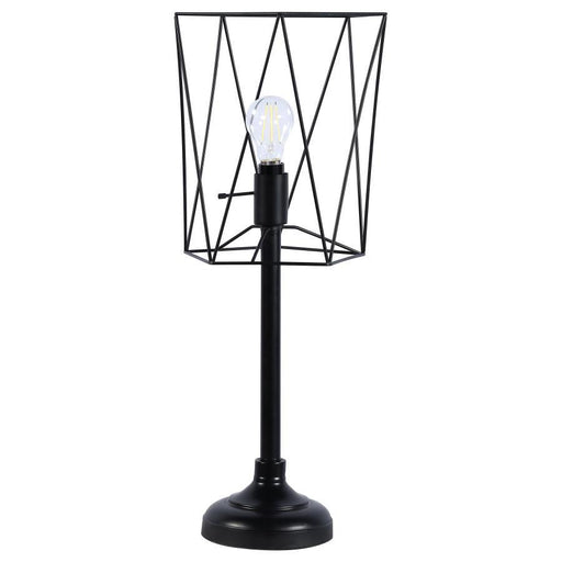 Mayfield - Open Frame Torch Table Lamp - Black - Premium Table Lamps from CoasterEveryday - Just $89! Shop now at Furniture Wholesale Plus  We are the best furniture store in Nashville, Hendersonville, Goodlettsville, Madison, Antioch, Mount Juliet, Lebanon, Gallatin, Springfield, Murfreesboro, Franklin, Brentwood