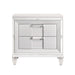 Twenty Nine - Nightstand With USB - White – Nightstands w/ Charging Stations by Elements International at Furniture Wholesale Plus , Nashville furniture store