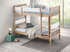 Dakota - Wood Twin Over Twin Bunk Bed - Natural – Bunk Beds by Coaster Fine Furniture at Furniture Wholesale Plus , Nashville furniture store