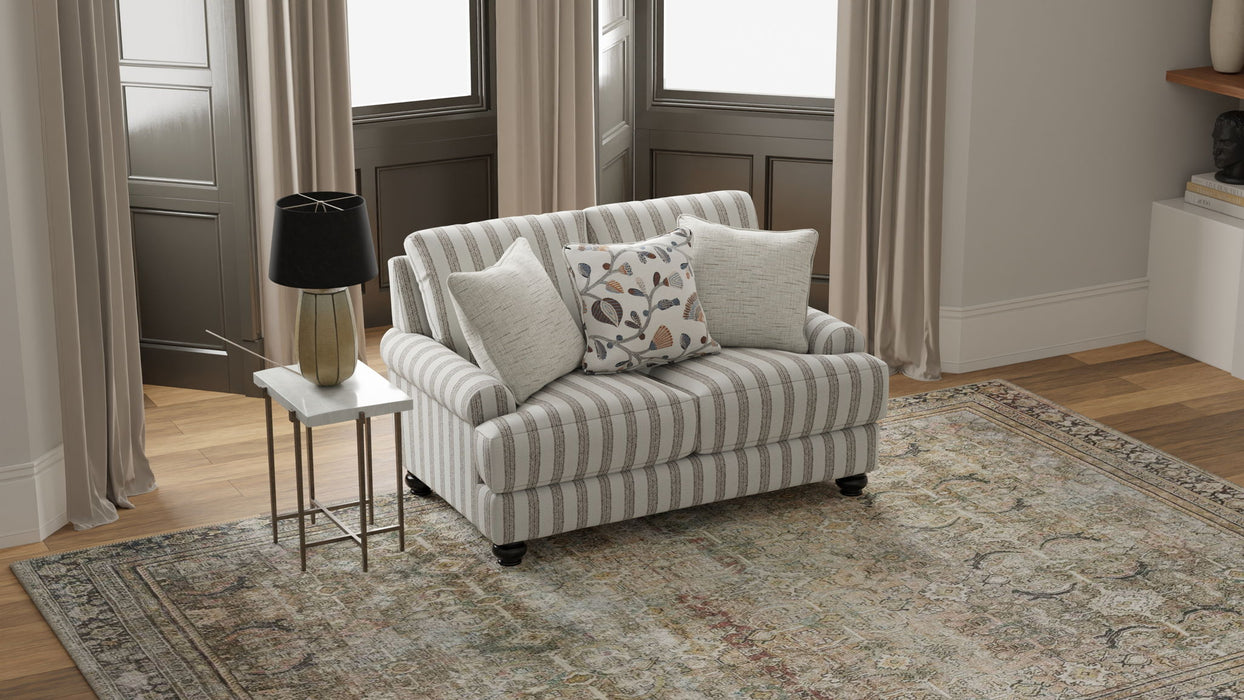 Marley - Loveseat - Mocha – Stationary Loveseats by Jackson at Furniture Wholesale Plus , Nashville furniture store