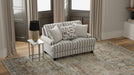 Marley - Loveseat - Mocha – Stationary Loveseats by Jackson at Furniture Wholesale Plus , Nashville furniture store
