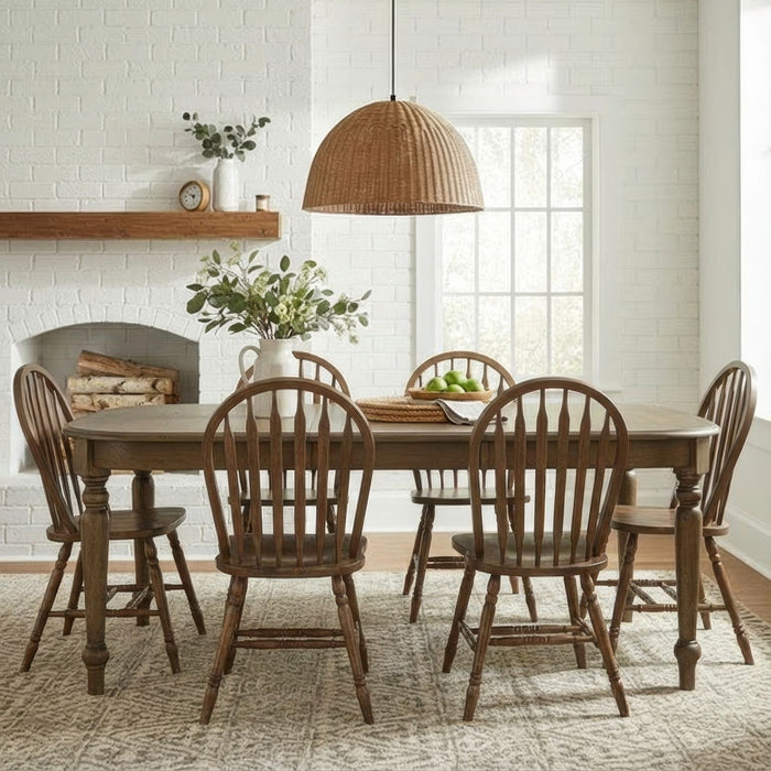 Carolina Crossing - Dining Room Leg Table Set – 5 Piece Dining Room Sets by Liberty Furniture at Furniture Wholesale Plus , Nashville furniture store