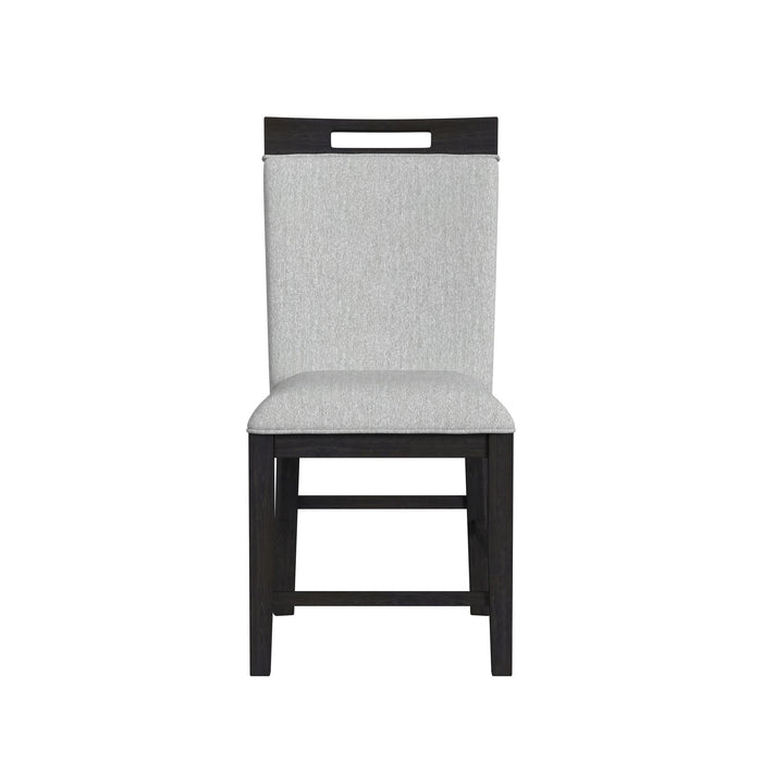 Transcend - Counter Side Chair (Set of 2) - Charcoal – Chair Sets by Elements International at Furniture Wholesale Plus , Nashville furniture store