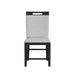 Transcend - Counter Side Chair (Set of 2) - Charcoal – Chair Sets by Elements International at Furniture Wholesale Plus , Nashville furniture store